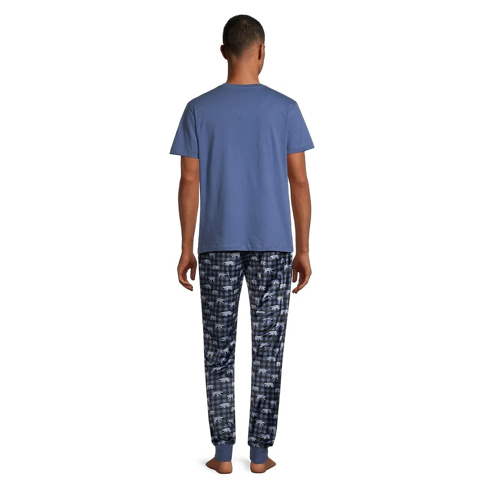 Pyjama à carreaux 2 pièces