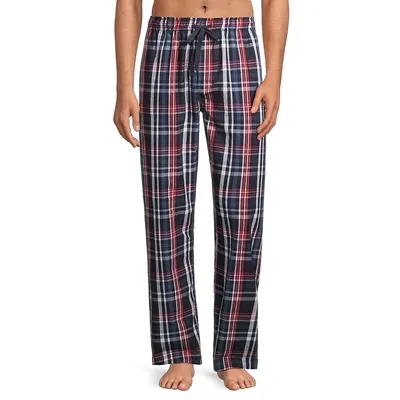 Poplin Plaid Pyjama Pants