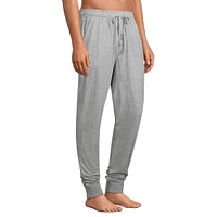 Pyjama avec haut à encolure henley et pantalon de jogging