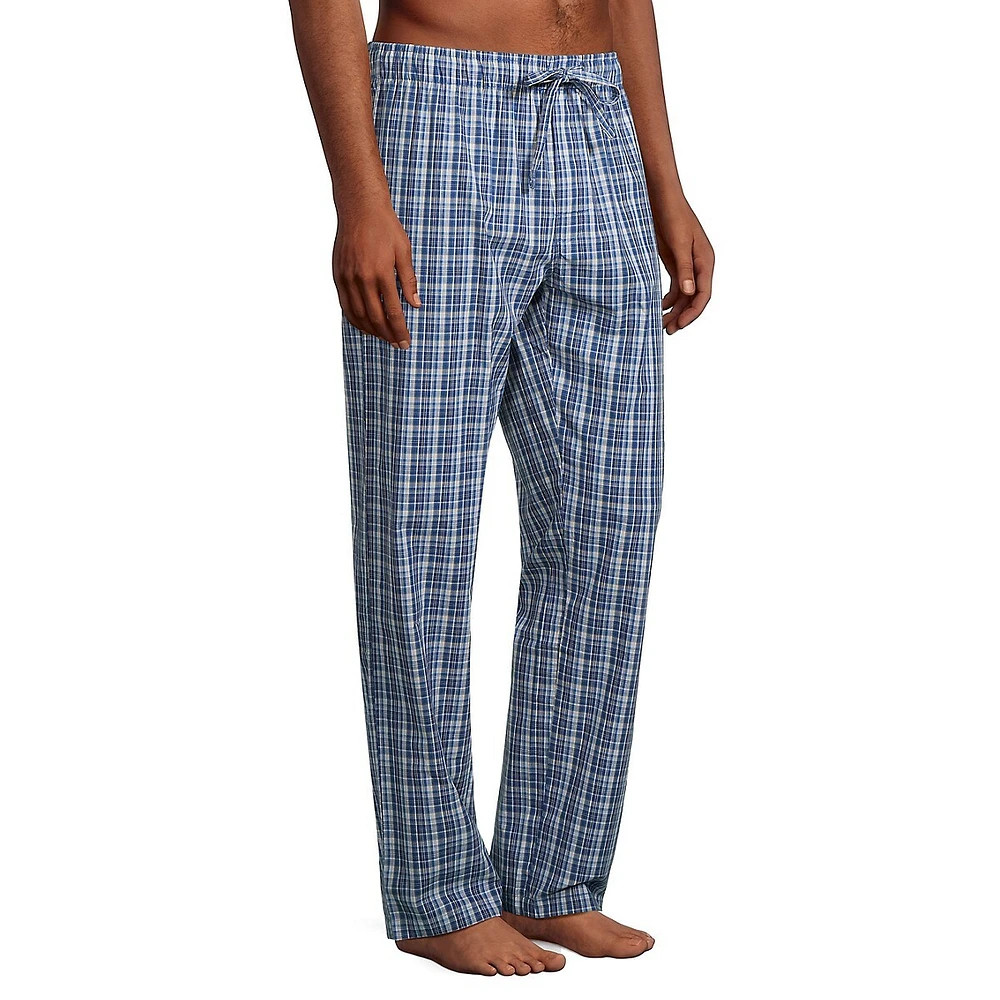 Poplin Essential Plaid 2-Piece Pyjama Set