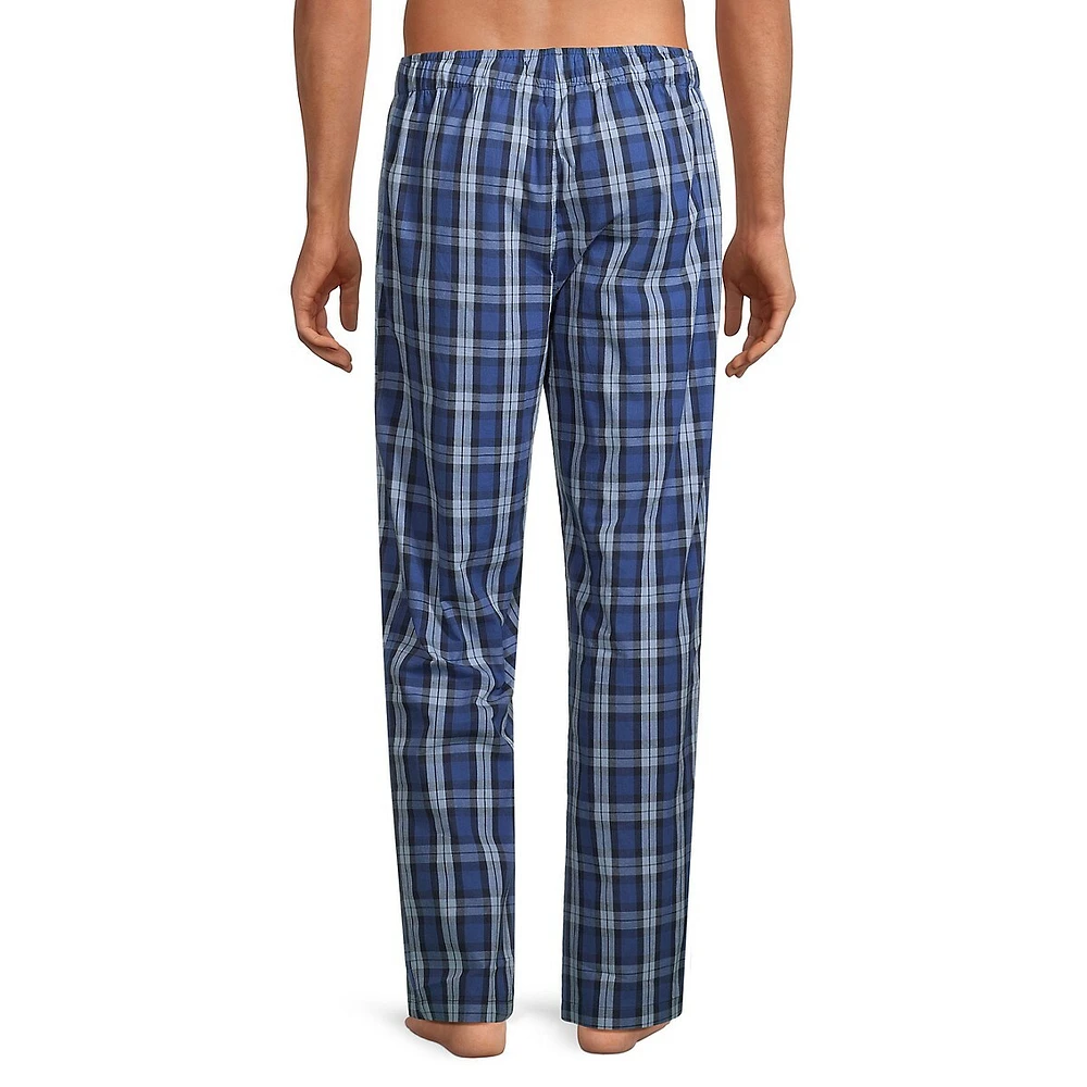 Plaid Poplin Essential Sleep Pants