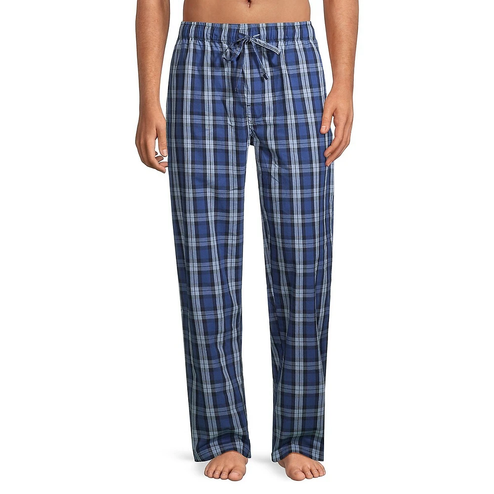 Plaid Poplin Essential Sleep Pants