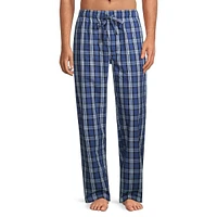 Plaid Poplin Essential Sleep Pants