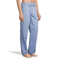 2-Piece Cotton Poplin Notch-Collar Pyjama Set