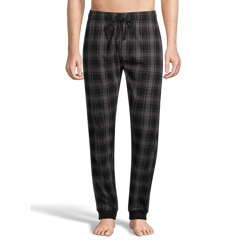 Flannel Lounge-Pant Joggers