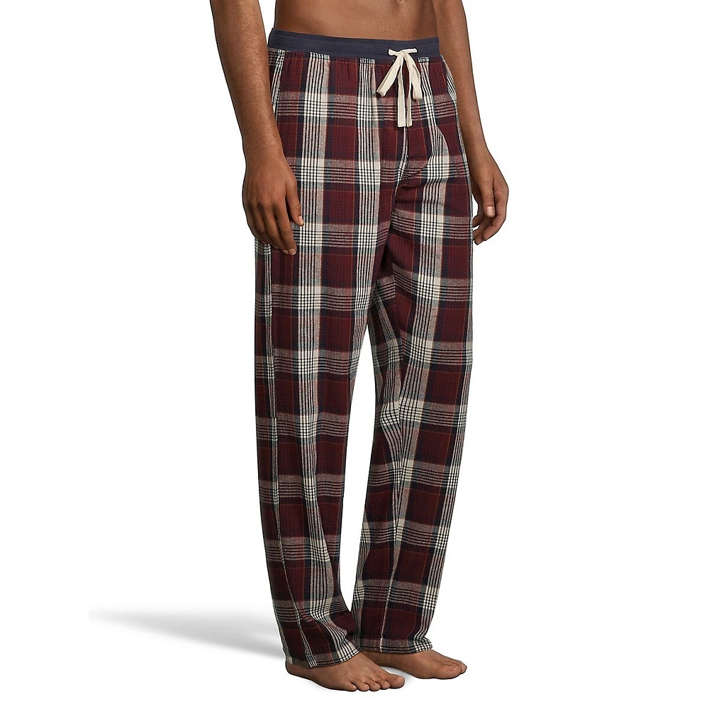 2-Piece T-Shirt & Flannel Pants Pyjama Set