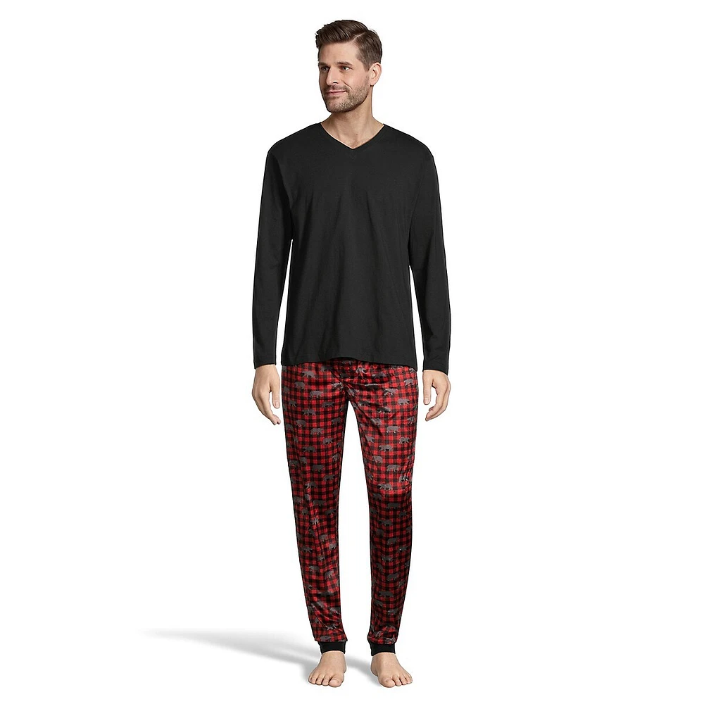 Ensemble de détente avec haut à manches longues et pantalon jogging