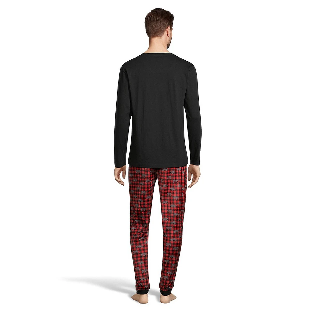 Ensemble de détente avec haut à manches longues et pantalon jogging