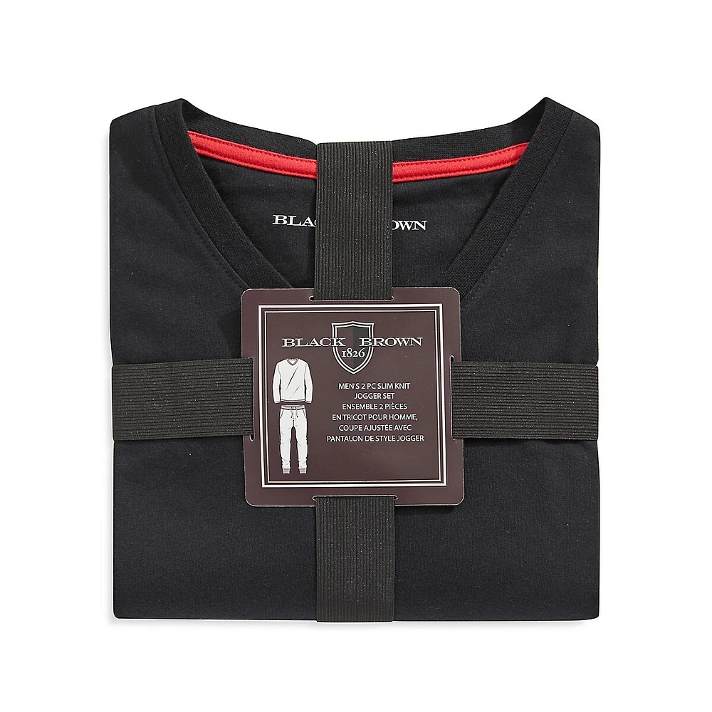 Ensemble de détente avec haut à manches longues et pantalon jogging