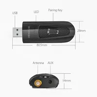 2 In 1 Bluetooth Audio Receiver Transmitter Wireless Hi-fi Audio Adapter 3.5mm Aux Wireless Adapter For Tv Pc Home Sound System