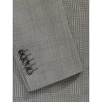 Slim-Fit Glen-Check Wool-Blend Stretch Suit