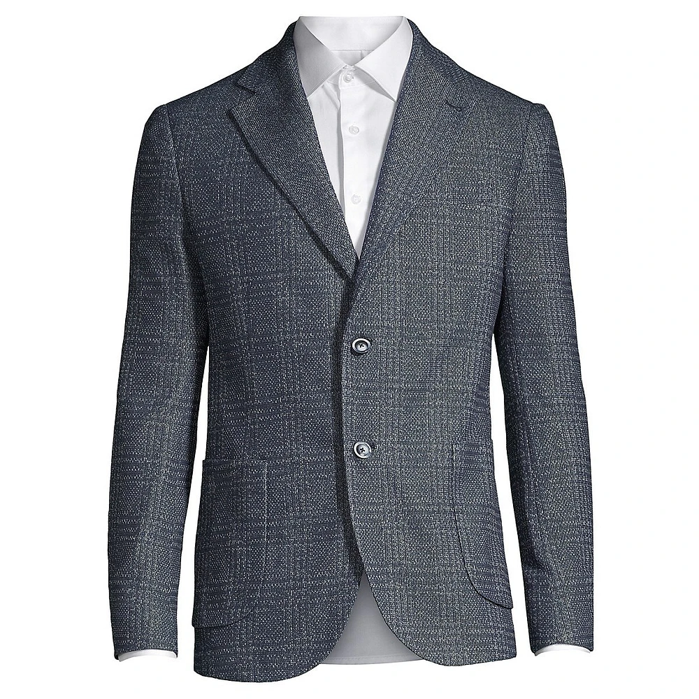 Tonal Plaid Sportcoat