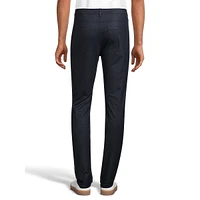 Slim-Fit 4-Pocket Stretch Jersey Pants