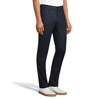 Slim-Fit 4-Pocket Stretch Jersey Pants