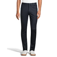 Slim-Fit 4-Pocket Stretch Jersey Pants