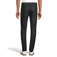 Slim-Fit 4-Pocket Stretch Jersey Pants