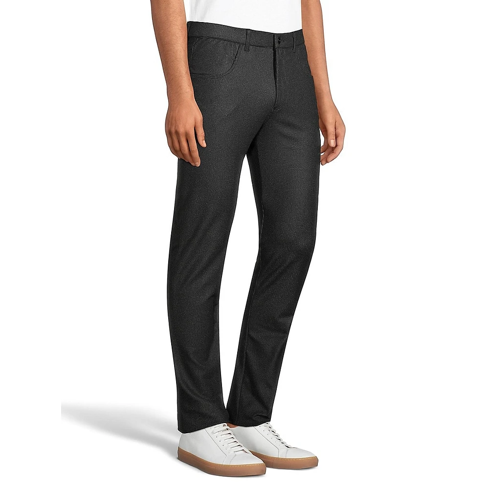 Slim-Fit 4-Pocket Stretch Jersey Pants