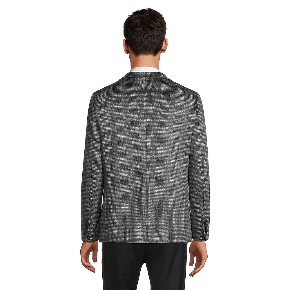 Tonal Textured Soft Jacket