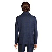 Zip-Insert Soft Check Jacket