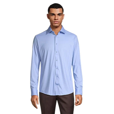 Stretch Jersey Knit Shirt