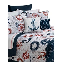 Bay Harbor 300-Thread Count 5-Piece Quilt Set