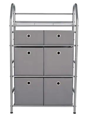 4-Tier Metal Storage Organizer