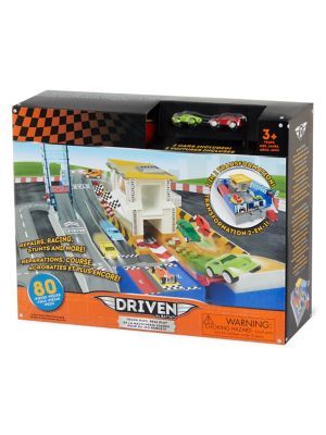 Pocket Series 2-In-1 Race Track & Cars 80-Piece Collapsible Play Set