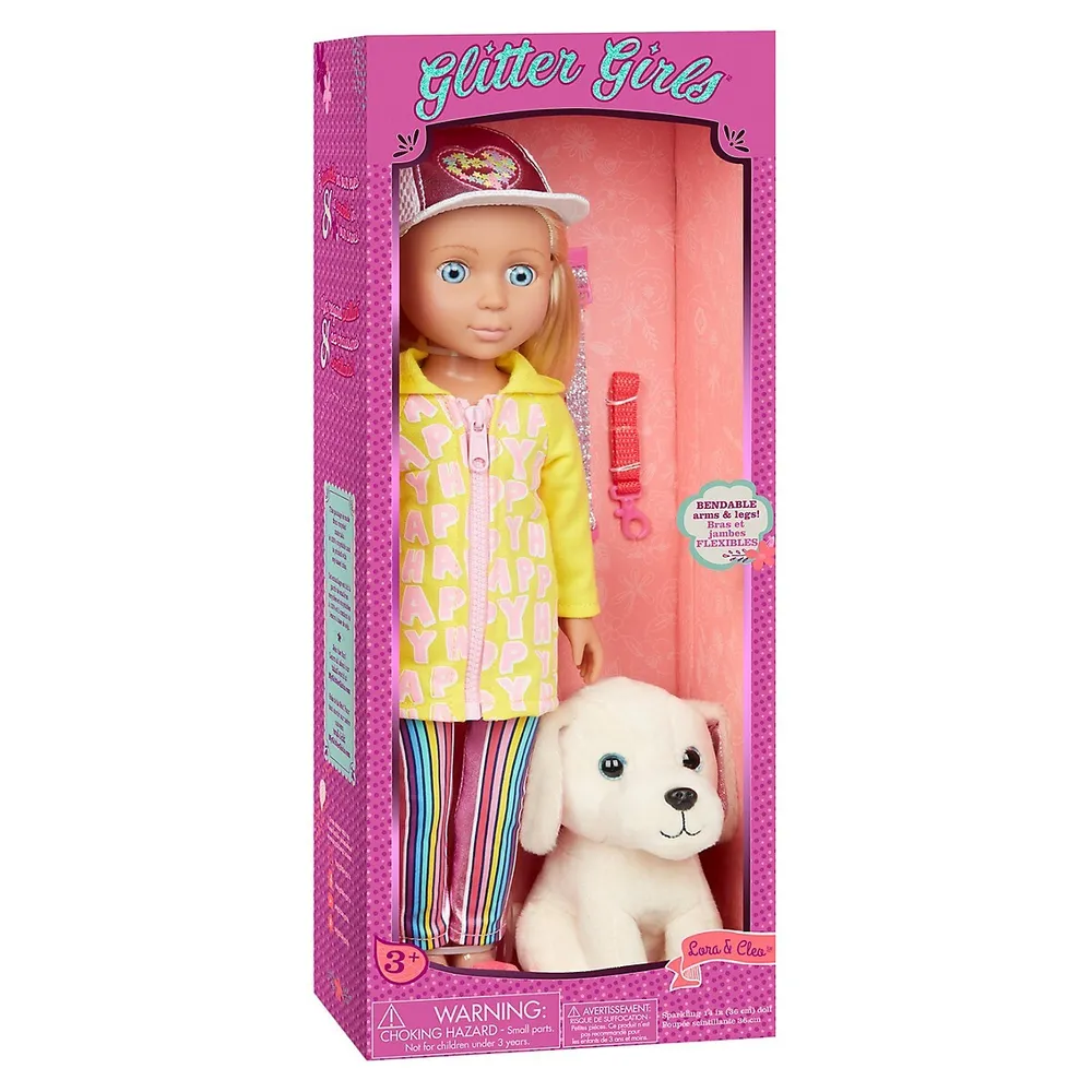 Glitter Girls Dog House Playset With Plush Pet Chihuahua Lollie