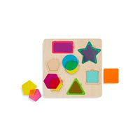 Rainbow Stack 'N' Sort Shape-Sorting Puzzle