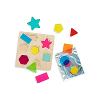 Rainbow Stack 'N' Sort Shape-Sorting Puzzle