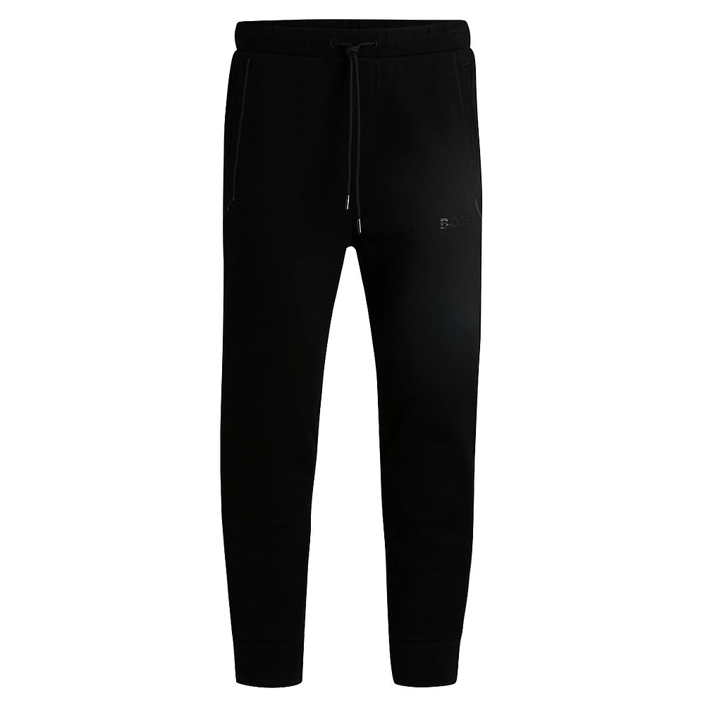 Mirror-Logo Piqué Sweatpants