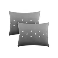 Ombré Tufted Dot 4-Piece Comforter Set