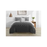 Ombré Tufted Dot 4-Piece Comforter Set