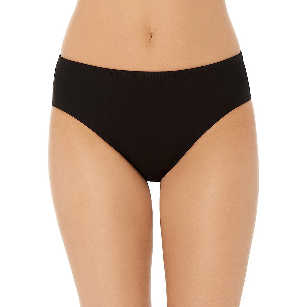 Solid Semi Hipster Bikini Bottoms