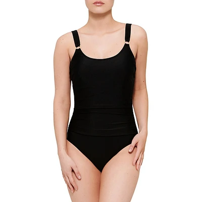 Ring-Detail One-Piece Swimsuit