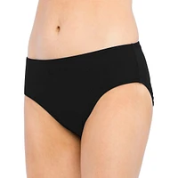 Semi High-Waist Tummy Control Swim Bottom