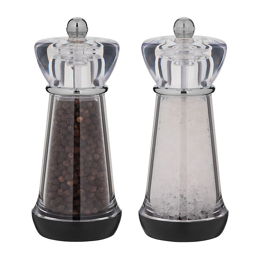 Trudeau Pepper Mill and Salt Mill 6In