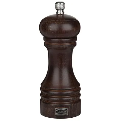Professional 6In Wood Pepper Mill