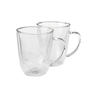 Seat of Two Double Wall Mugs