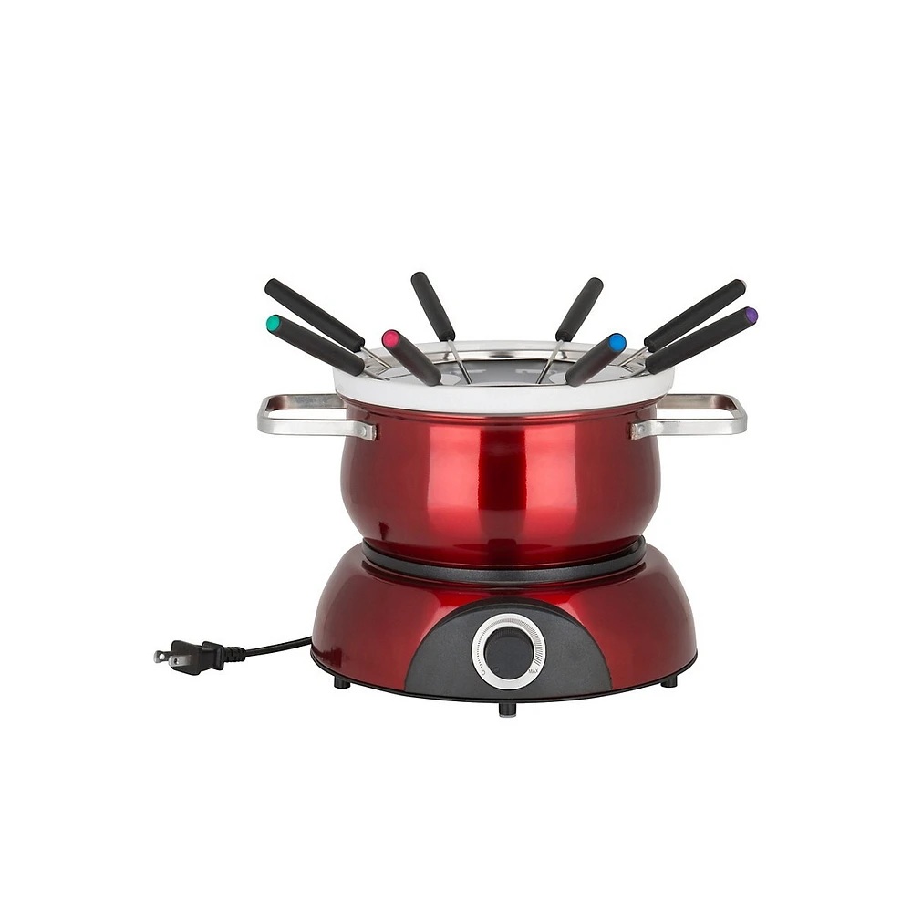 Scarlet 3-in-1 Stainless Steel Electric Fondue 829192