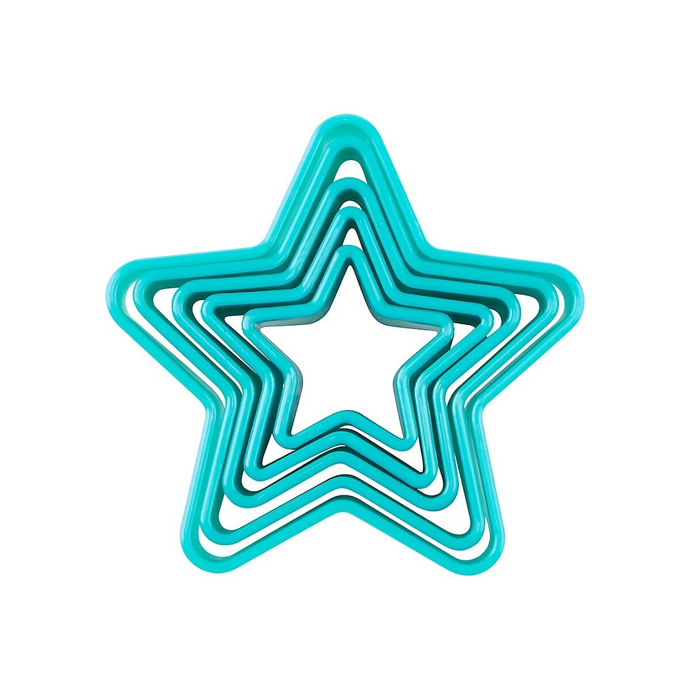 5-Piece Star Cookie Cutters Set