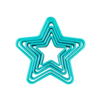 5-Piece Star Cookie Cutters Set