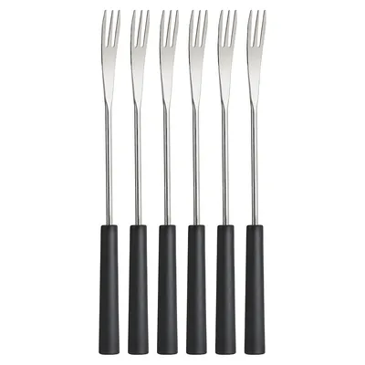 Trudeau 6-Piece Stainless Steel Fondue Fork Set