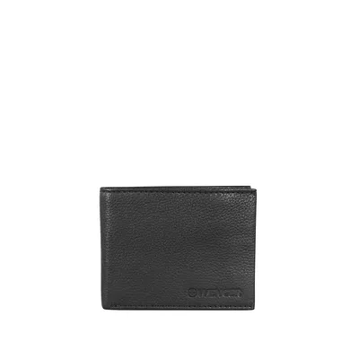 Boxed Leather Wallet with Removable Centre