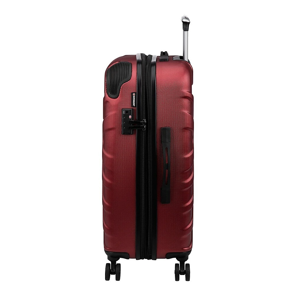 Valise extensible à roulettes Fortress, 61 cm