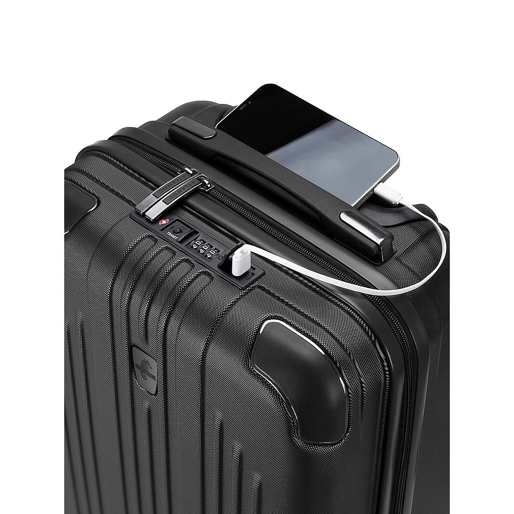 Propeller Luggage 21.25-Inch Carry-On Hardside Spinner Suitcase