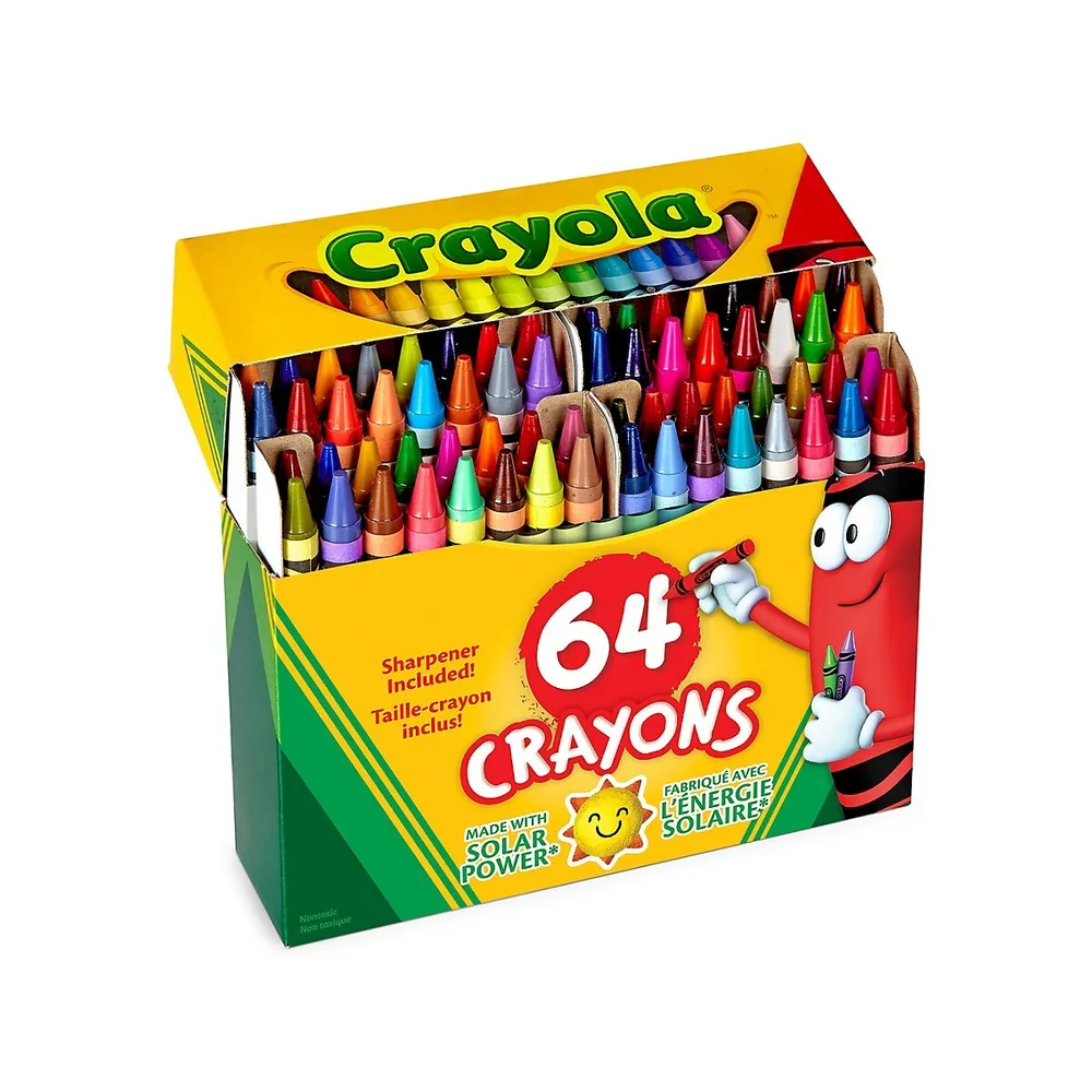 64-Piece Crayon Set