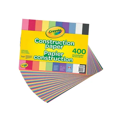 Papier construction assorti