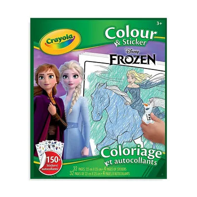 Frozen Colour and Sticker Book