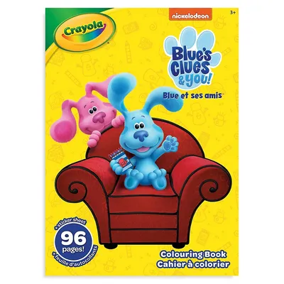 Blue's Clues 96-Page Colouring Book